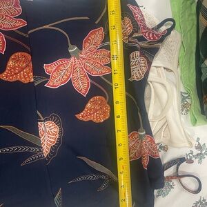 Floral Print Navy Dress